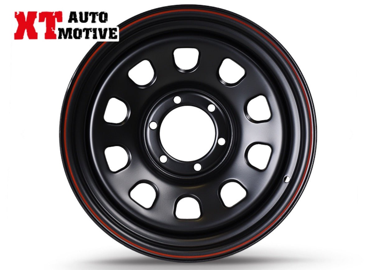 CERCHIO 17x8 ET - 10 DAYTONA NERO PER ISUZU - Autoricambi4x4