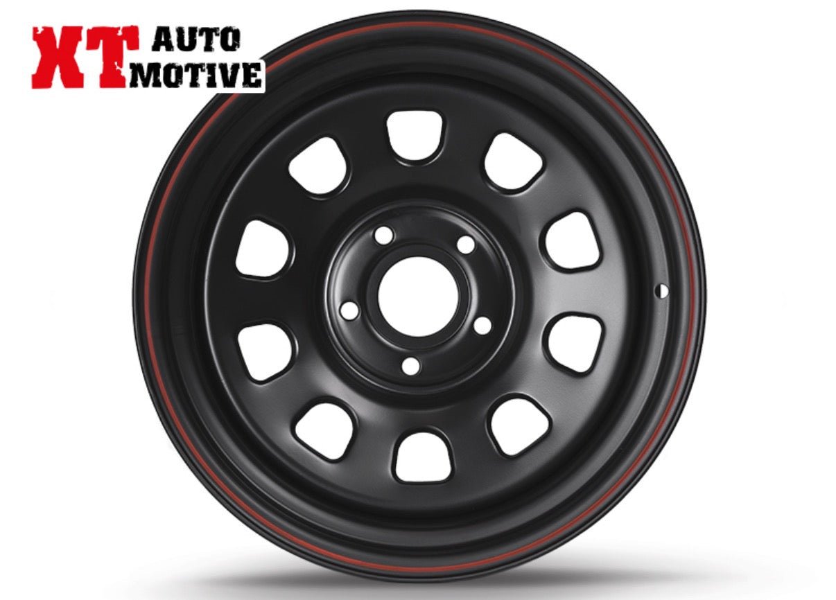 CERCHIO 17x8 ET - 20 DAYTONA NERO PER JEEP - Autoricambi4x4