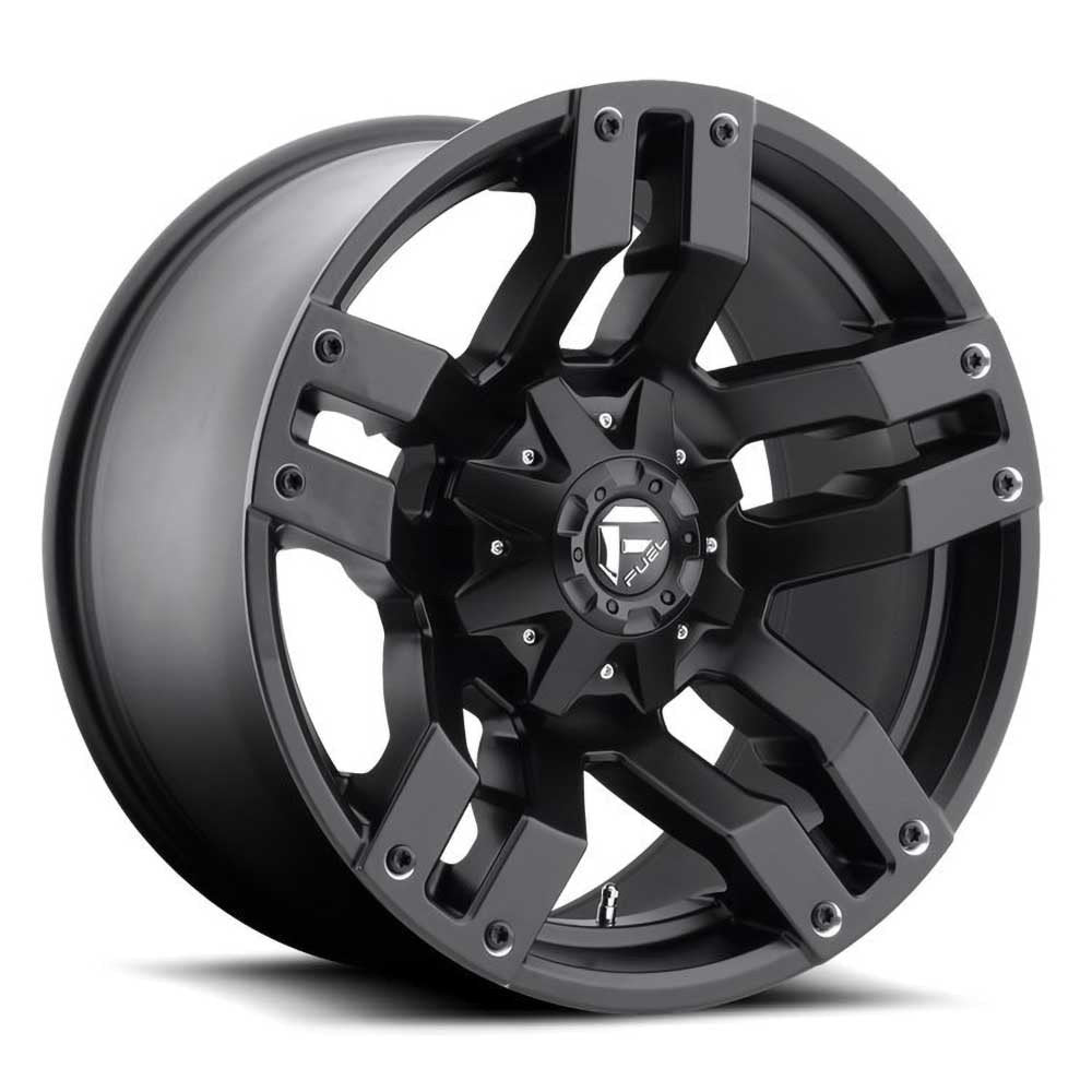Cerchio in lega D515 Pump Matte Black Fuel - Autoricambi4x4