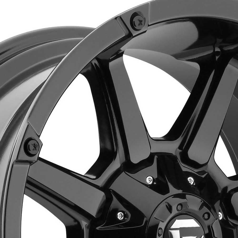 Cerchio in lega D556 Coupler Matte Black/Double Dark Tint Fuel - Autoricambi4x4