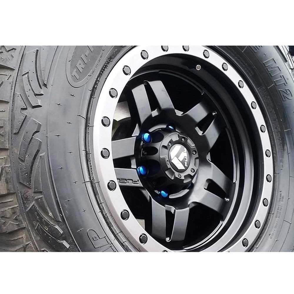 Cerchio in lega D557 Anza Matte Black/Gunmetal Ring Fuel - Autoricambi4x4
