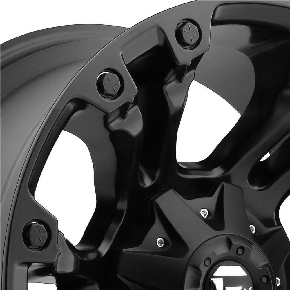 Cerchio in lega D560 Vapor Matte Black Fuel - Autoricambi4x4