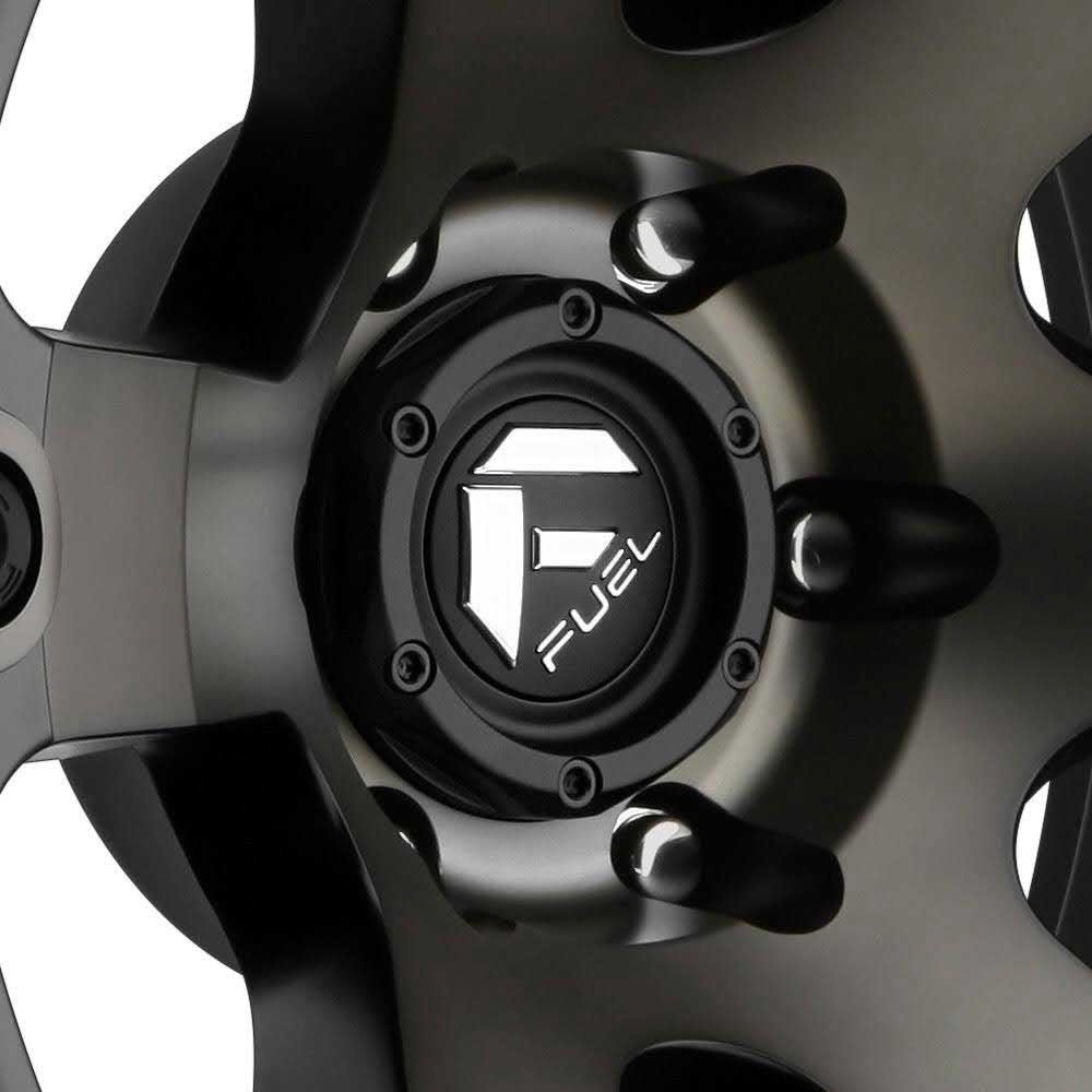 Cerchio in lega D564 Beast Nero Opaco/Double Dark Tint Beast Fuel - Autoricambi4x4