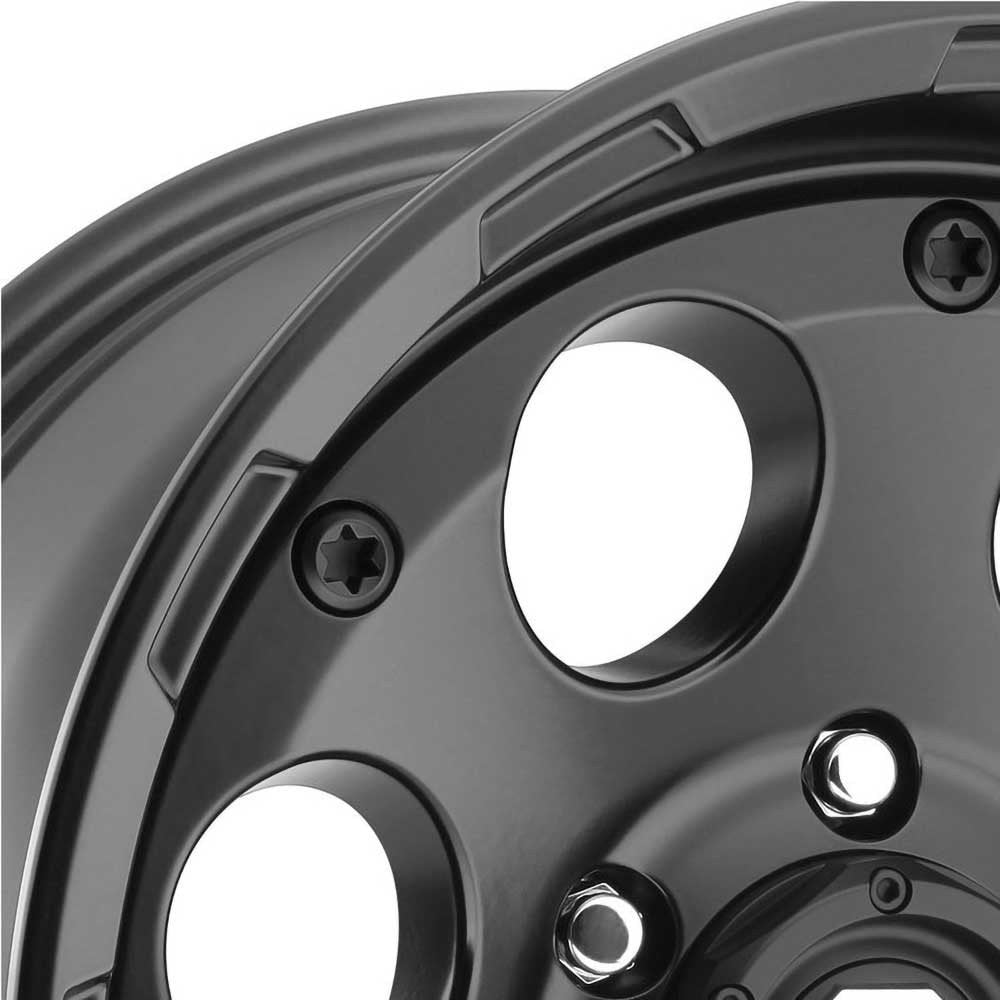 Cerchio in lega D608 Enduro Matte Black Fuel - Autoricambi4x4