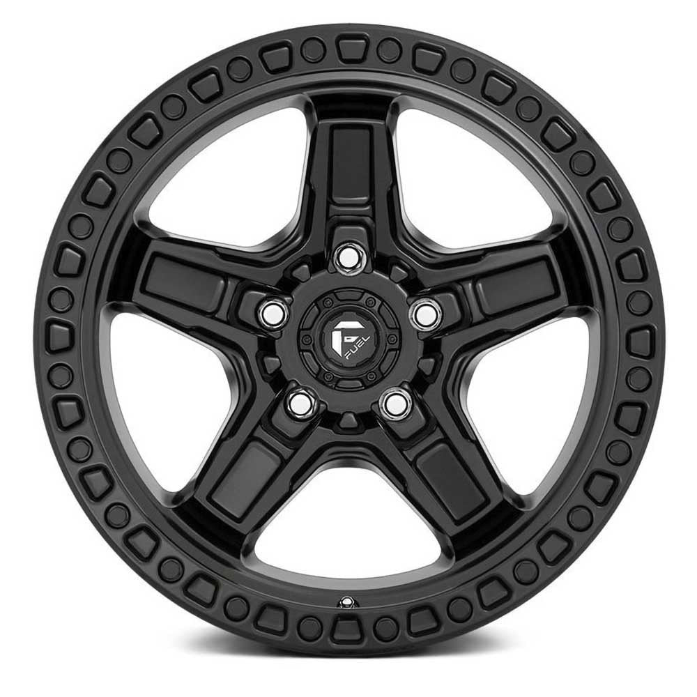 Cerchio in lega D697 Kicker Matte Black Fuel - Autoricambi4x4