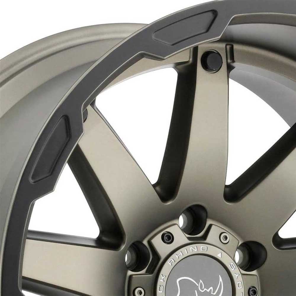 Cerchio in lega Matte Bronze Oceano Black Rhino - Autoricambi4x4