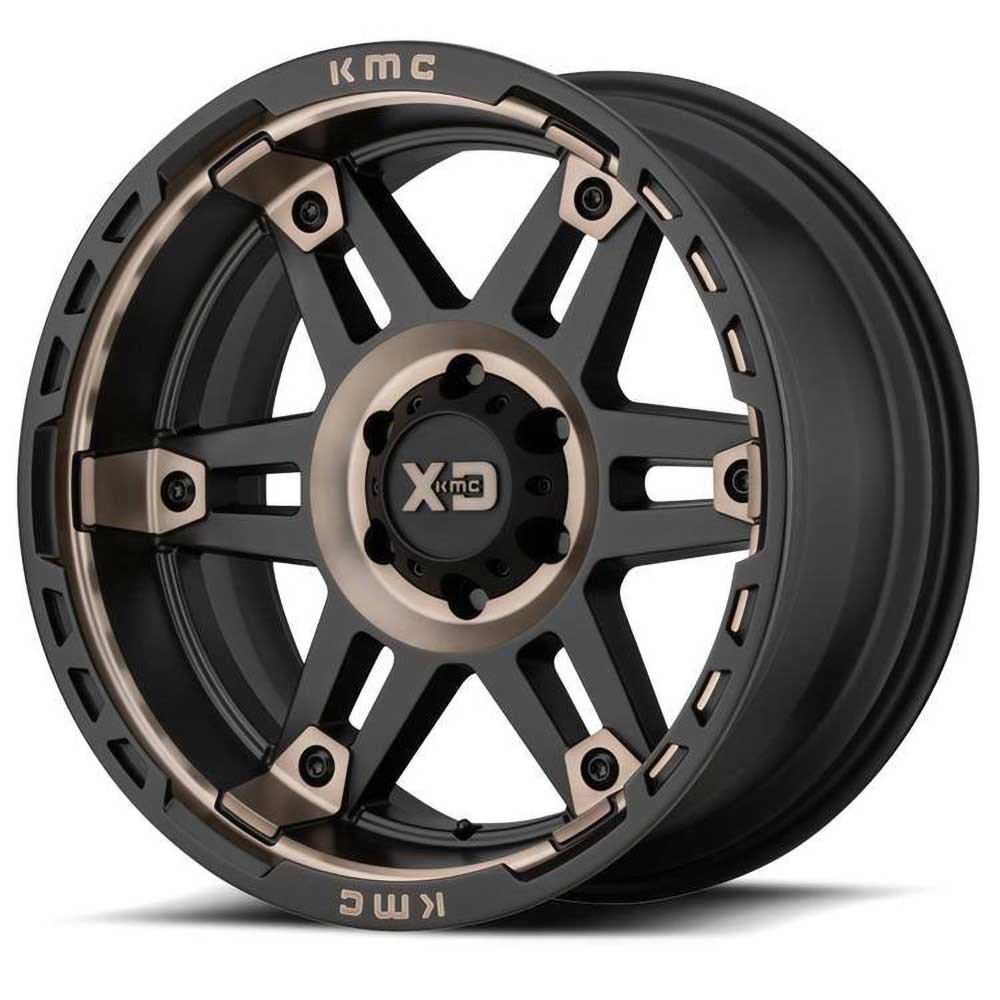 Cerchio in lega XD840 Spy II Satin Black/Dark Tint XD Series - Autoricambi4x4