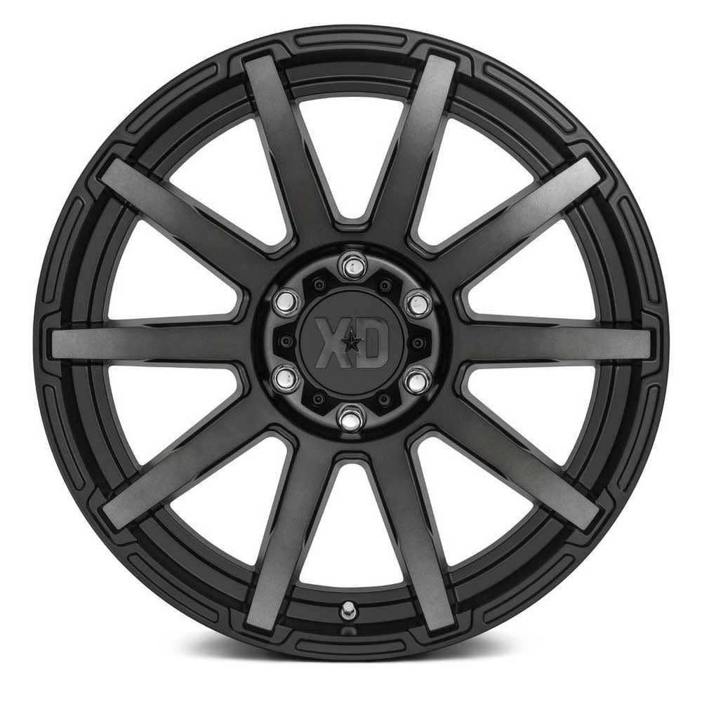 Cerchio in lega XD847 Outbrake Satin Black/Gray Tint XD Series - Autoricambi4x4