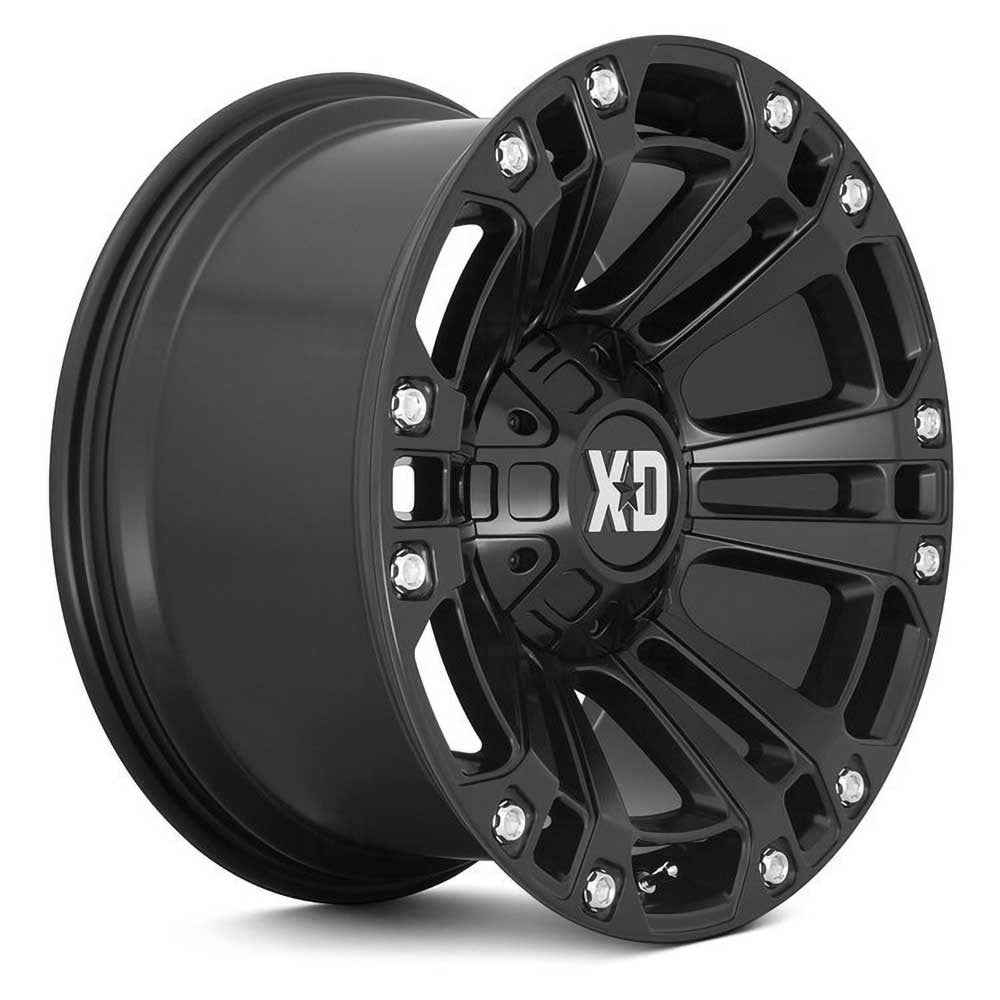 Cerchio in lega XD851 Monster 3 Satin Black XD Series - Autoricambi4x4