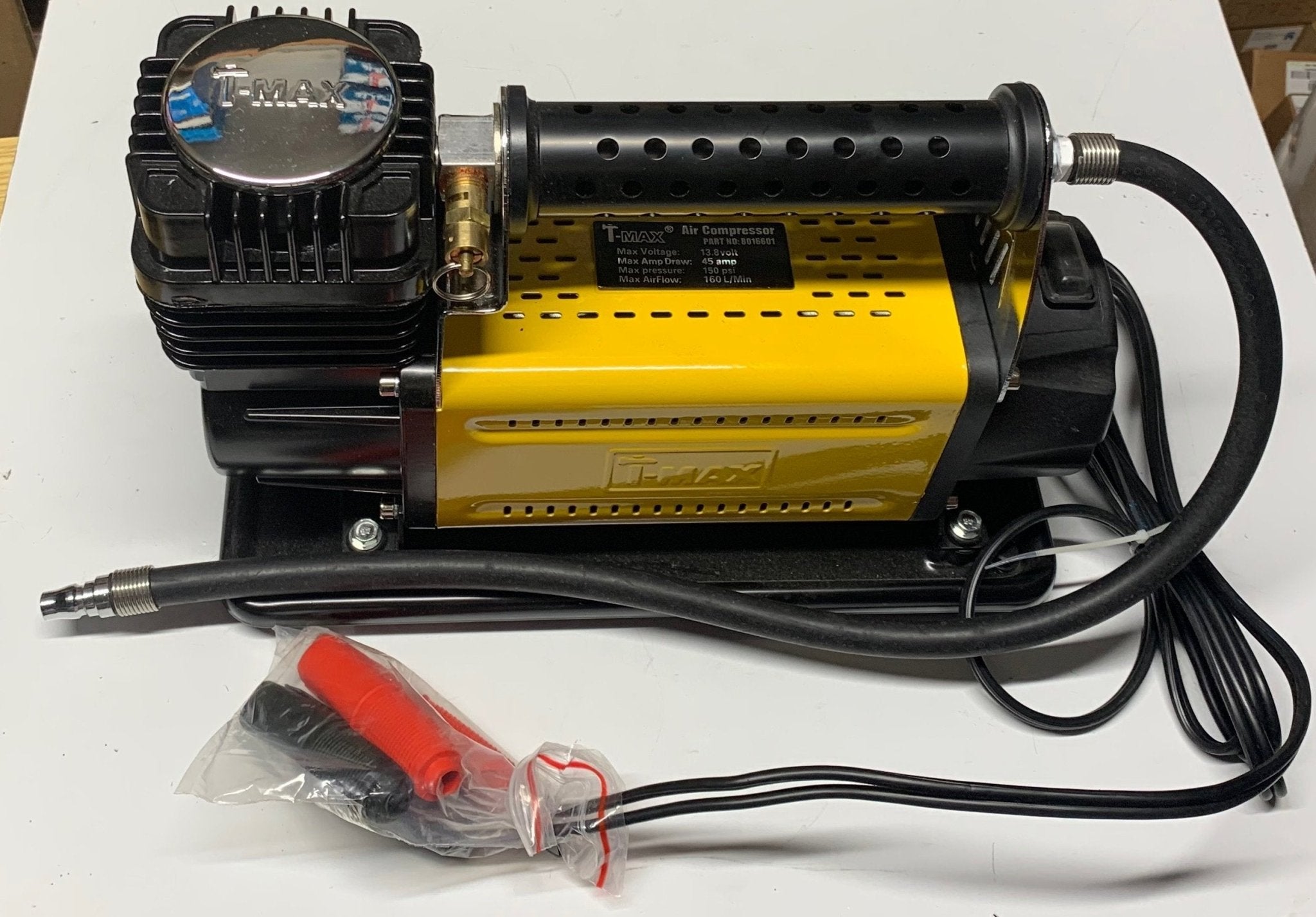 COMPRESSORE ARIA PORTATILE A CICLO CONTINUO 160 LITRI/MINUTO (T - MAX) - Autoricambi4x4