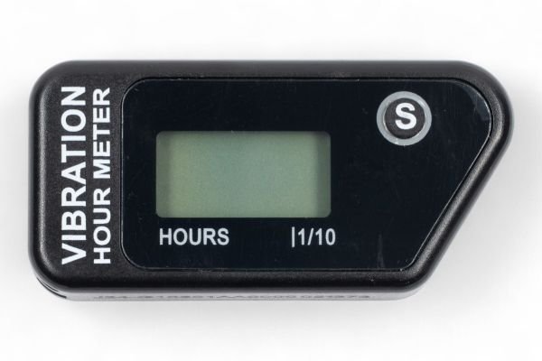 CONTAORE DIGITALE A VIBRAZIONE PARZIALMENTE RESETTABILE NERO - Autoricambi4x4