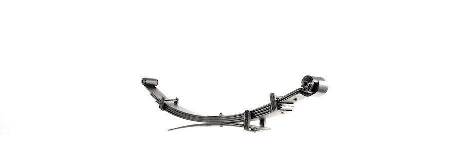 COPPIA BALESTRE MITSUBISHI L200 K74T/PAJERO RINFORZATA A 5 FOGLI DI CUI 1 DOPPIO - Autoricambi4x4