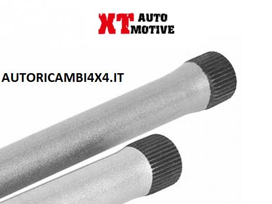 COPPIA BARRE DI TORSIONE RINFORZATE MITSUBISHI PAJERO V20 DAL 1991 AL 2000 (Lunghezza 1307mm) - Autoricambi4x4