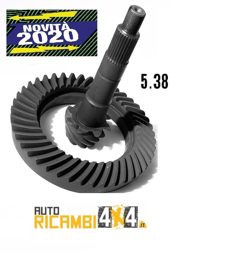 COPPIA CONICA 5.38 TOYOTA LAND CRUISER KZJ70 – TOYOTA LAND CRUISER KZJ73 POSTERIORE - Autoricambi4x4