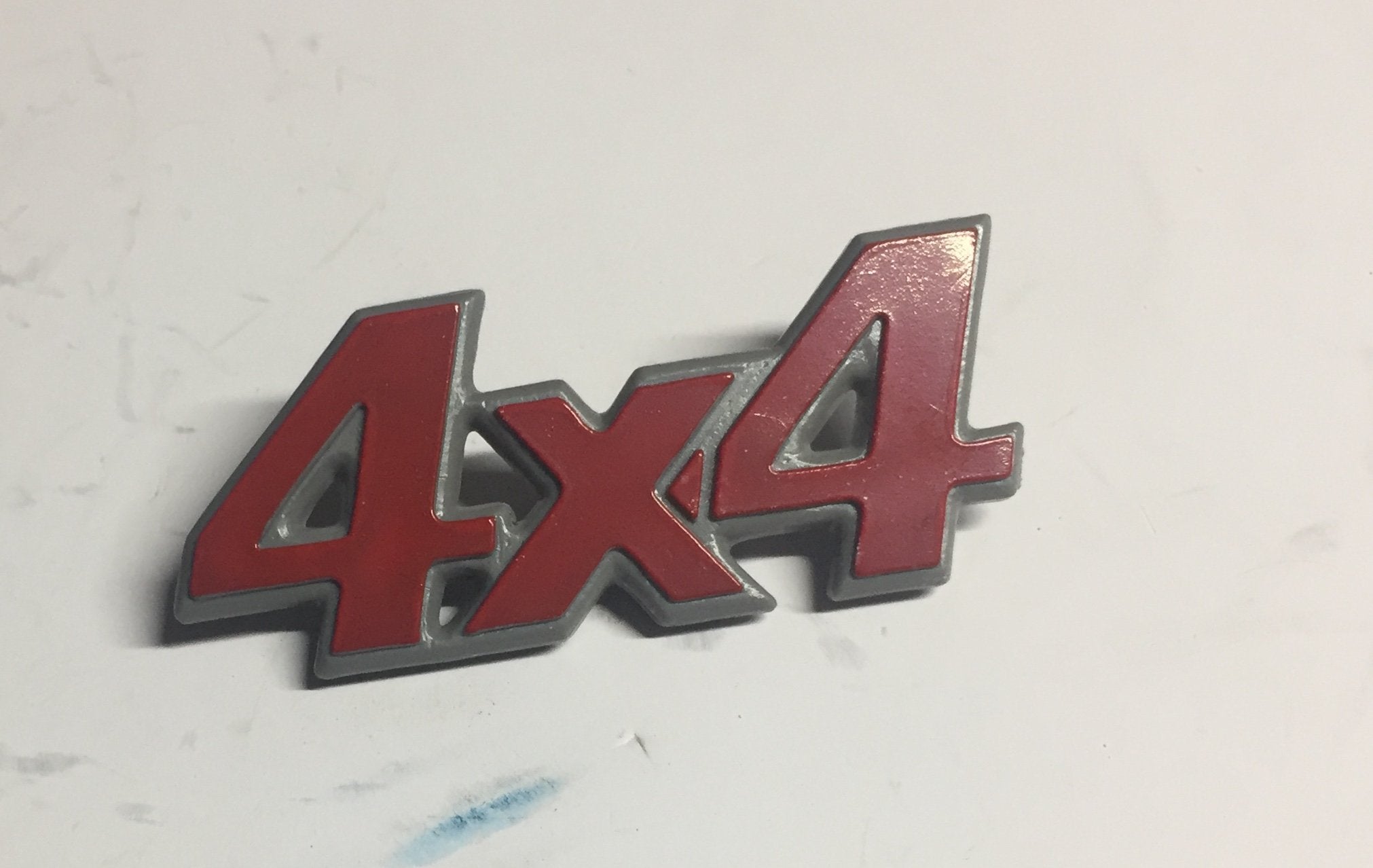 COPPIA DI DUE TARGHETTE/SIGLE LATERALI FIAT PANDA DAL 1993 ( 4X4 ) - Autoricambi4x4