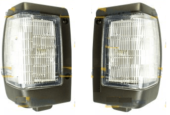COPPIA FANALI ANTERIORI DESTRO E SINISTRO NISSAN KING CAB D21 DAL 1992 AL 1997 - Autoricambi4x4