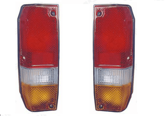 COPPIA FANALI POSTERIORI TOYOTA LAND CRUISER LJ70/ KZJ70 - Autoricambi4x4