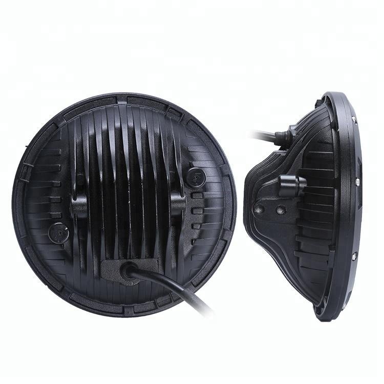 COPPIA FARI FULL LED 7'' DA 130W - Autoricambi4x4
