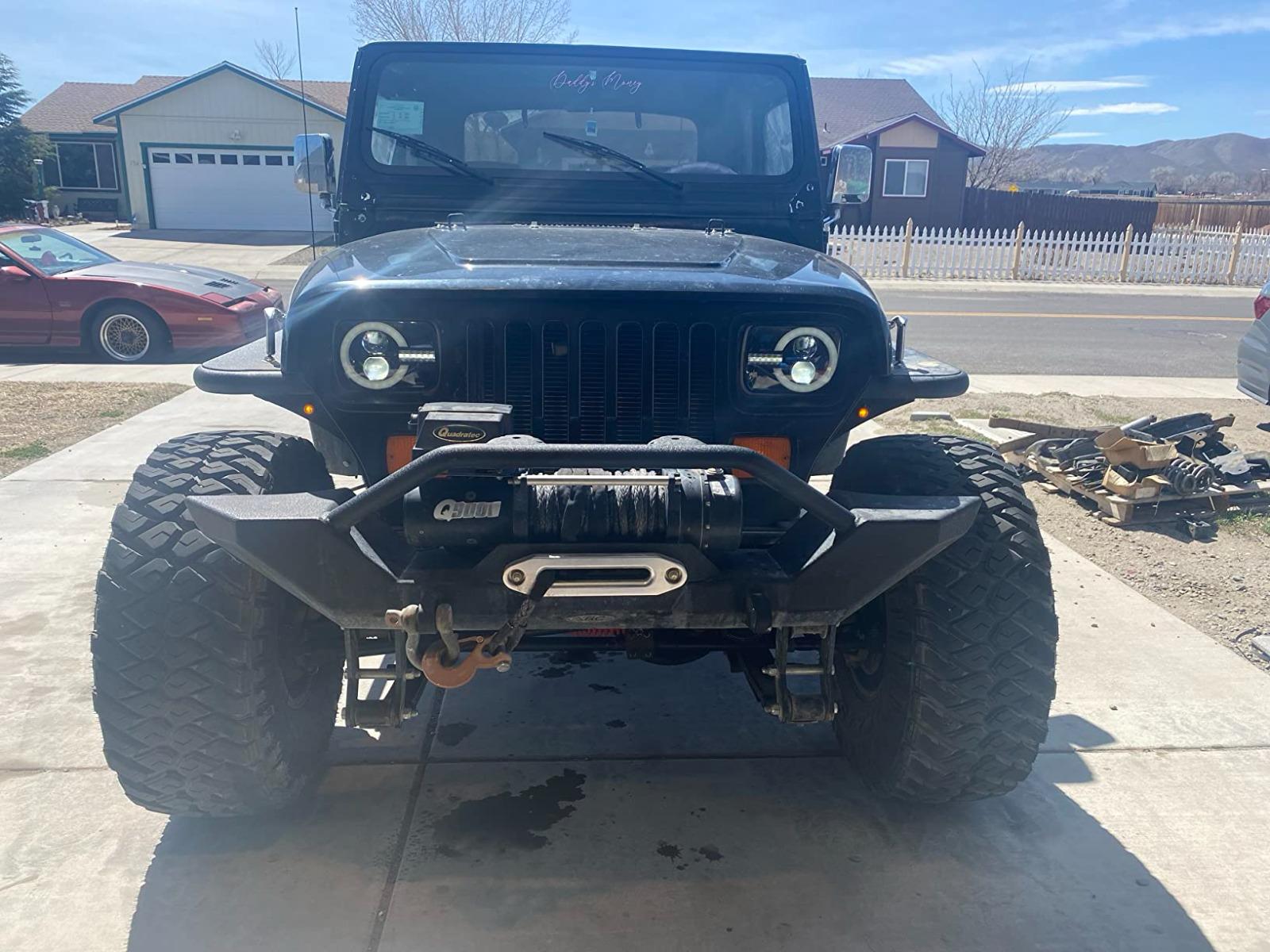 COPPIA FARI FULL LED DA 55W (RETTANGOLARE) - Autoricambi4x4