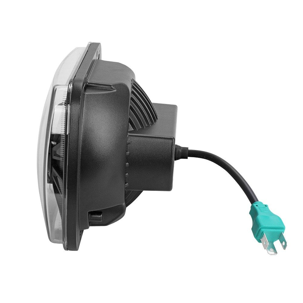 COPPIA FARI FULL LED DA 60W (RETTANGOLARE) - Autoricambi4x4