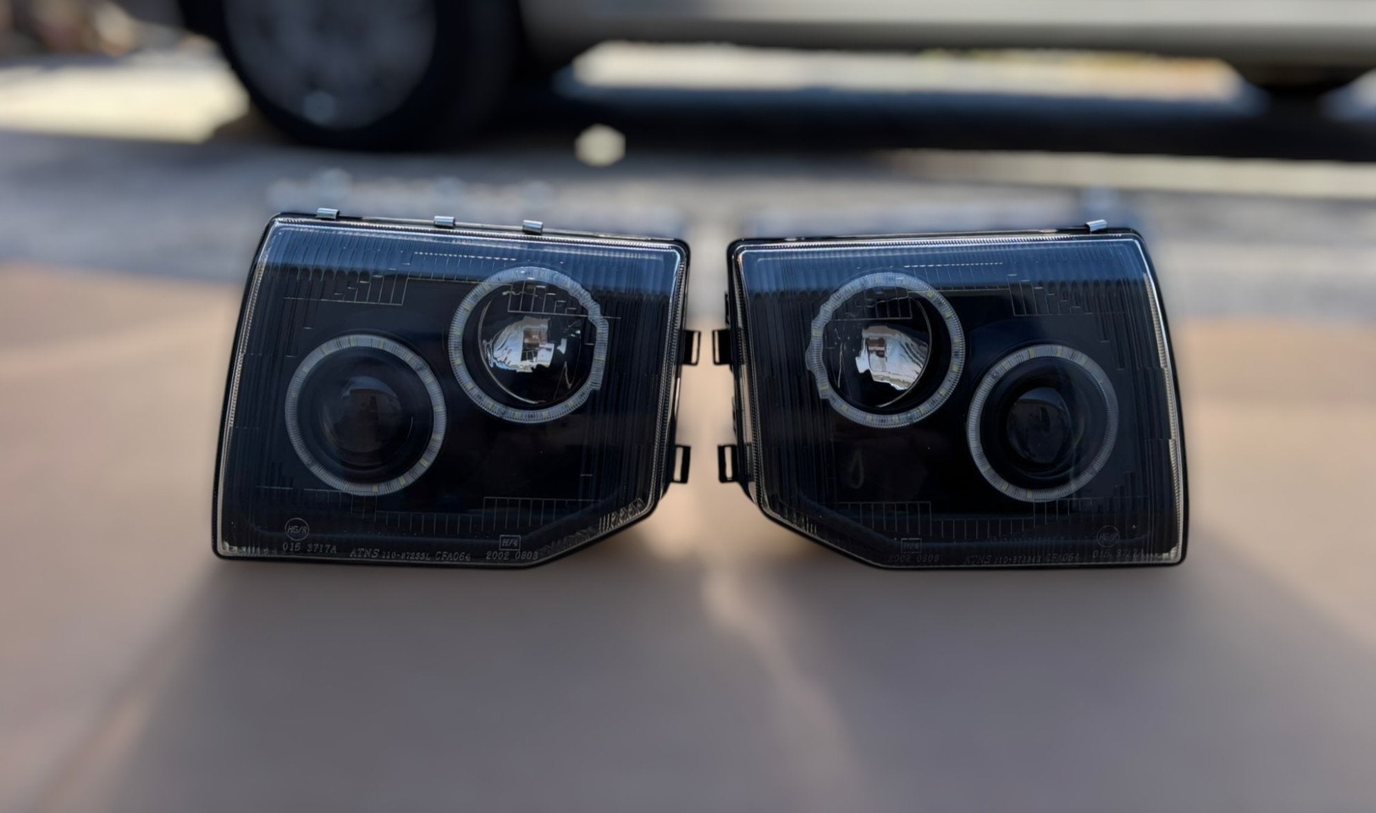 COPPIA FARI FULL LED MITSUBISHI PAJERO V20 - Autoricambi4x4