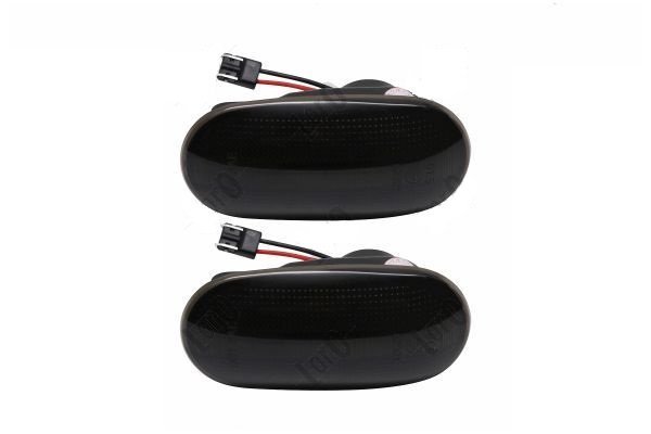 COPPIA FRECCE LATERALI A LED MITSUBISHI PAJERO V20 (NERE) - Autoricambi4x4