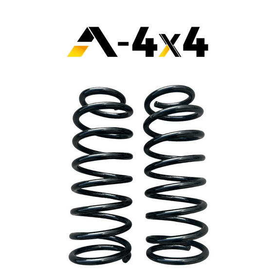 COPPIA MOLLE A - 4X4 ANTERIORI +5CM NISSAN PATROL GR Y60 - Y61 - Autoricambi4x4