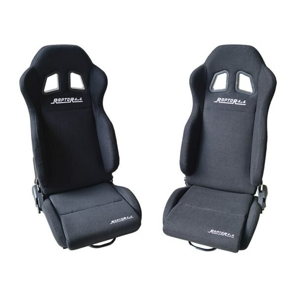 COPPIA SEDILI TESSUTO RAPTOR 4X4 - Autoricambi4x4