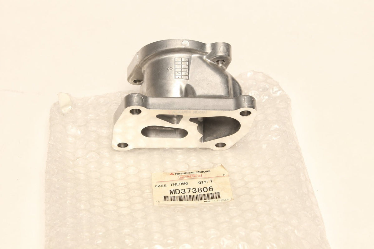 CORPO TERMOSTATO/ ALLOGGIO TERMOSTATO MITSUBISHI L200/ PAJERO (ORIGINALE) - Autoricambi4x4