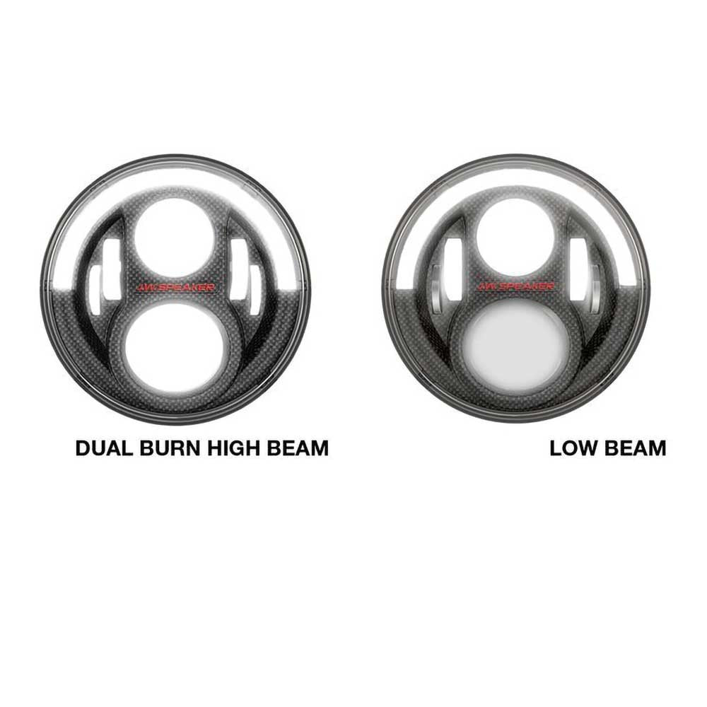 Fari a LED carbon JW Speaker 8700 Evolution J2 Series - Autoricambi4x4