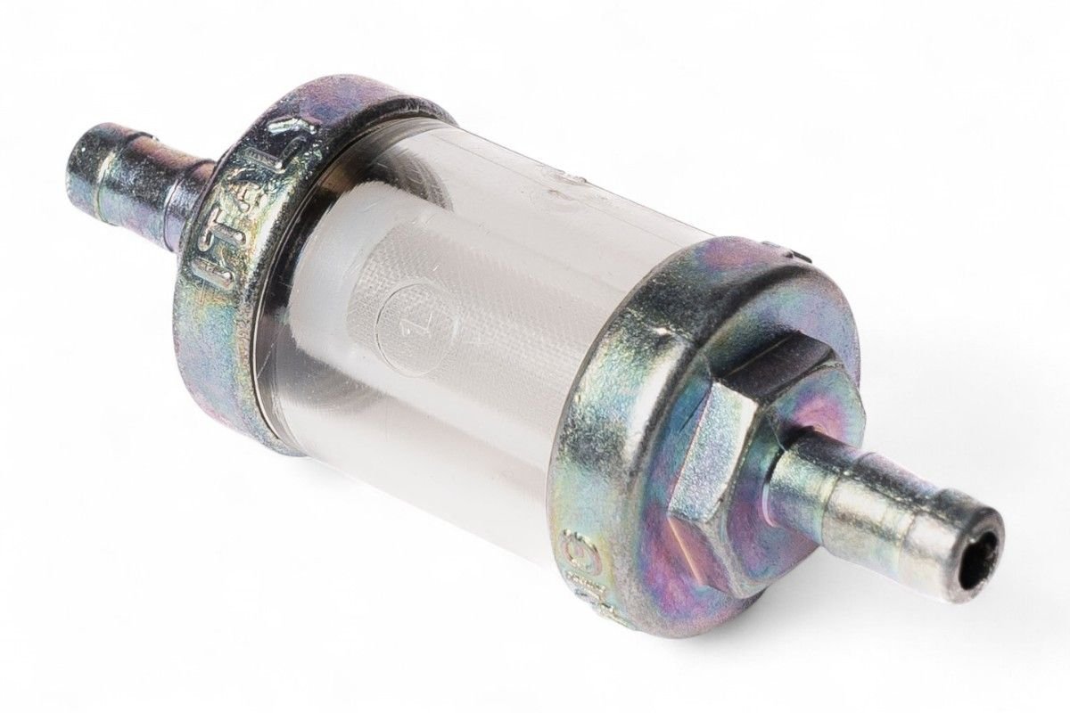 FILTRO BENZINA RIUTILIZZABILE ( ATTACCO Ø 6 MM ) - Autoricambi4x4