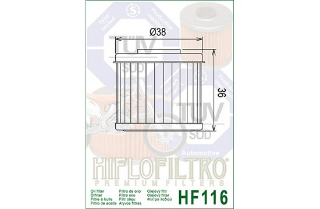 FILTRO OLIO HIFLO Honda Crf DAL 2002 AL 2021 - Husqvarna Tc DAL 2009 AL 2013 - Husqvarna Te DAL 2010 AL 2013 - Autoricambi4x4