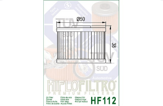 FILTRO OLIO HIFLO KAWASAKI KXF 450 DAL 2006 AL 2015 - KAWASAKI KLX 450 DAL 2008 AL 2017 - Autoricambi4x4