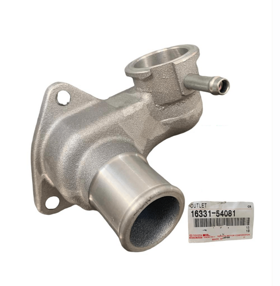 FLANGIA TERMOSTATO/ ALLOGGIO SUPPORTO TERMOSTATO TOYOTA LJ70 I FARO TONDO (ORIGINALE) - Autoricambi4x4