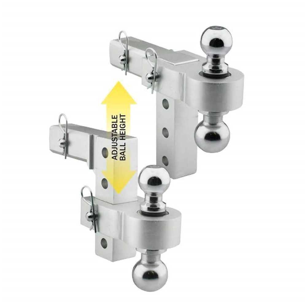 Gancio traino regolabile con sfere 1 7/8" - 2" Smittybilt - Autoricambi4x4