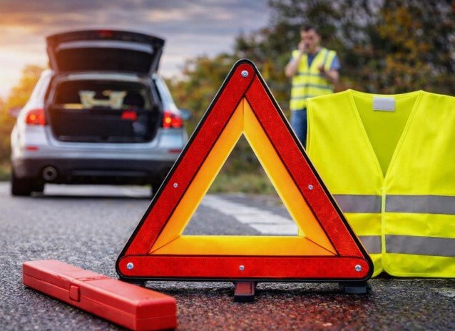 GILET CATARIFRANGENTE ALTA VISIBILITÀ OMOLOGATO - GIUBBINO DI SICUREZZA TAGLIA UNICA - Autoricambi4x4