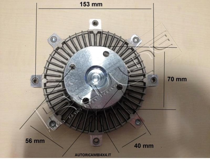 GIUNTO VISCOSTATICO HYUNDAI GALLOPER I - II/ MITSUBISHI PAJERO I - II - Autoricambi4x4
