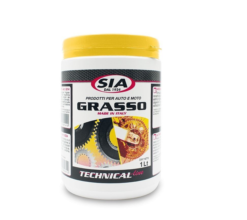 GRASSO STAUFFER SIA MULTIUSO NLGI 2 PER TUTTI GLI ORGANI DI AUTOMEZZI LUBRIFICATI A GRASSO 1 LT - Autoricambi4x4