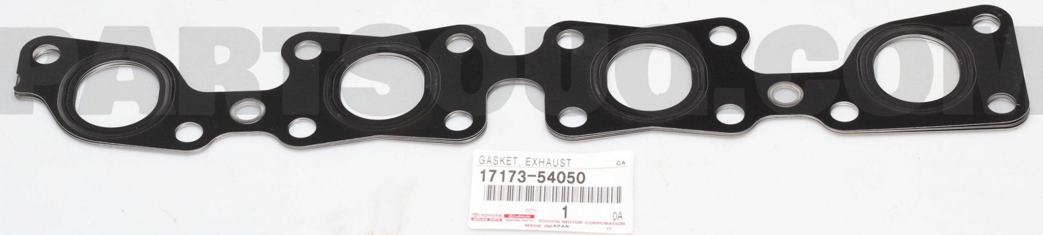 GUARNIZIONE COLLETTORE GAS SCARICO TOYOTA LAND CRUISER LJ70/ HILUX/ HIACE (ORIGINALE) - Autoricambi4x4