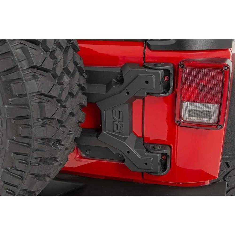 HD hinged spare tire carrier kit Rough Country - Autoricambi4x4