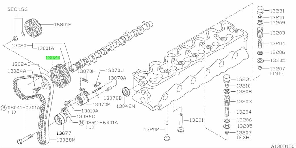INGRANAGGIO ALBERO A CAMME NISSAN PATROL (ORIGINALE) - Autoricambi4x4