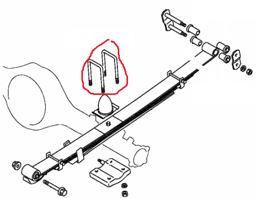 KIT 4 CAVALLOTTI BALESTRA MITSUBISHI L200 KB4T 2.5 DI - D DAL 2006 - Autoricambi4x4