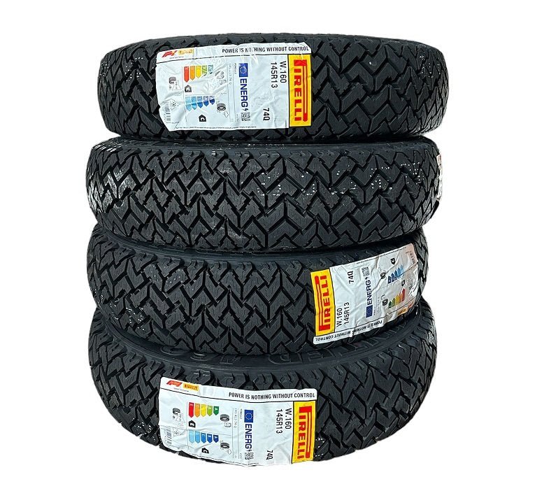 KIT 4 PNEUMATICI PIRELLI FIAT PANDA 4X4 141 WINTER W160 145/80R13 - Autoricambi4x4