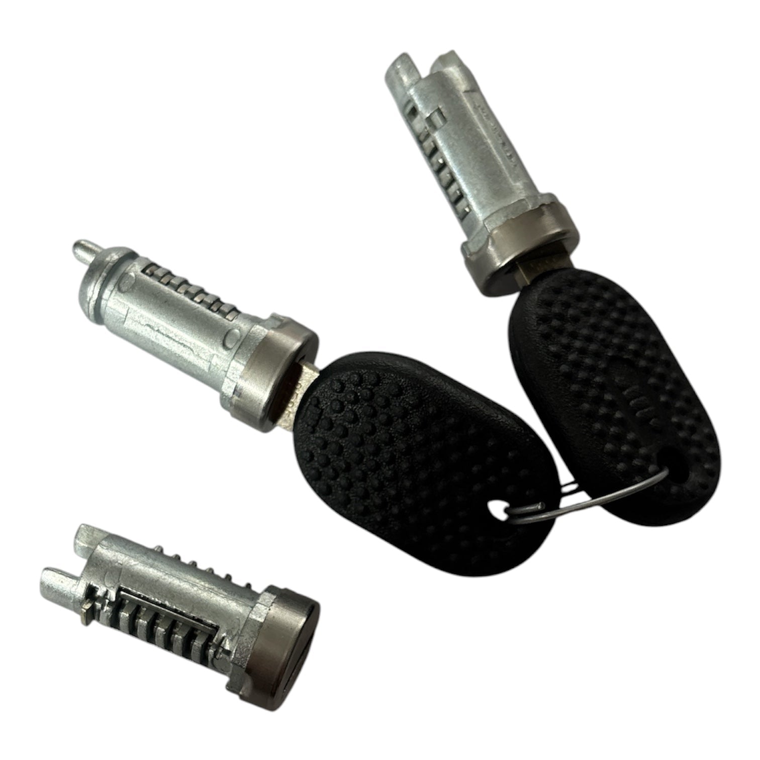 KIT CILINDRI SERRATURA CON CHIAVE PER PORTE ANTERIORI E PORTELLONE POSTERIORE FIAT PANDA 141/ FIAT UNO - Autoricambi4x4