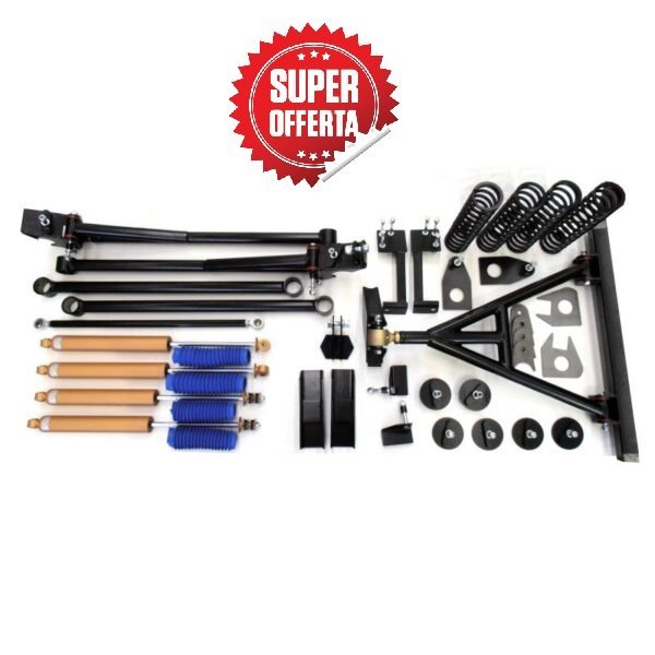 KIT CONVERSIONE A MOLLE PER SUZUKI SAMURAI - SANTANA - SJ (Con Rialzo +10cm) - Autoricambi4x4