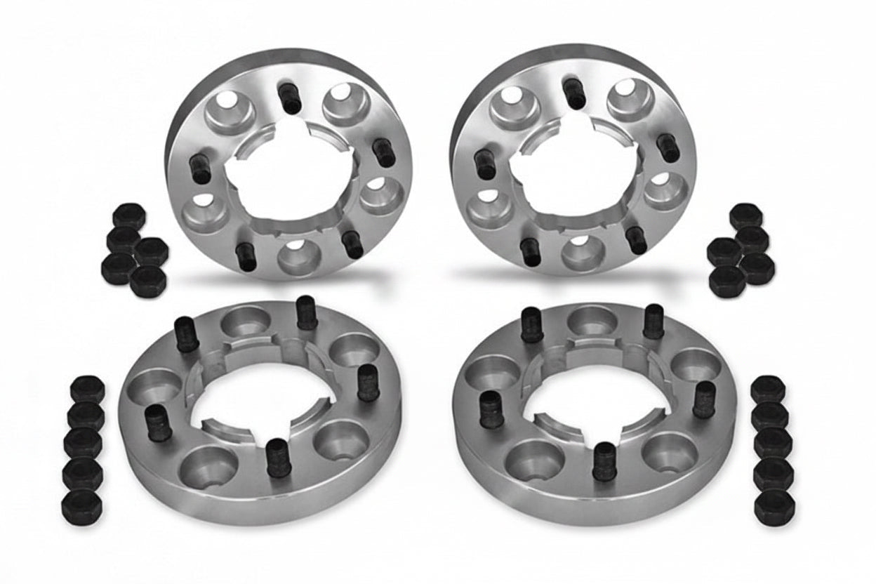 KIT DISTANZIALI RUOTA IN ALLUMINIO +3 CM LAND ROVER DEFENDER / DISCOVERY 1 / RANGE ROVER CLASSIC - Autoricambi4x4
