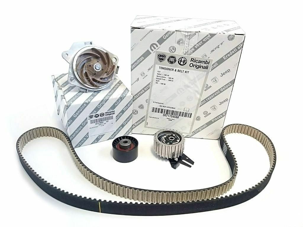 KIT DISTRIBUZIONE + POMPA ACQUA GRANDE PUNTO 1.9MTJ - ALFA 159 1.9JTD OE:71771584 - Autoricambi4x4