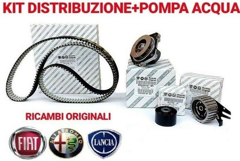 KIT DISTRIBUZIONE+POMPA ALFA 159 1.9/2.0/2.4 JTDM - FIAT 1.9 MTJ OE: 71771579 - Autoricambi4x4