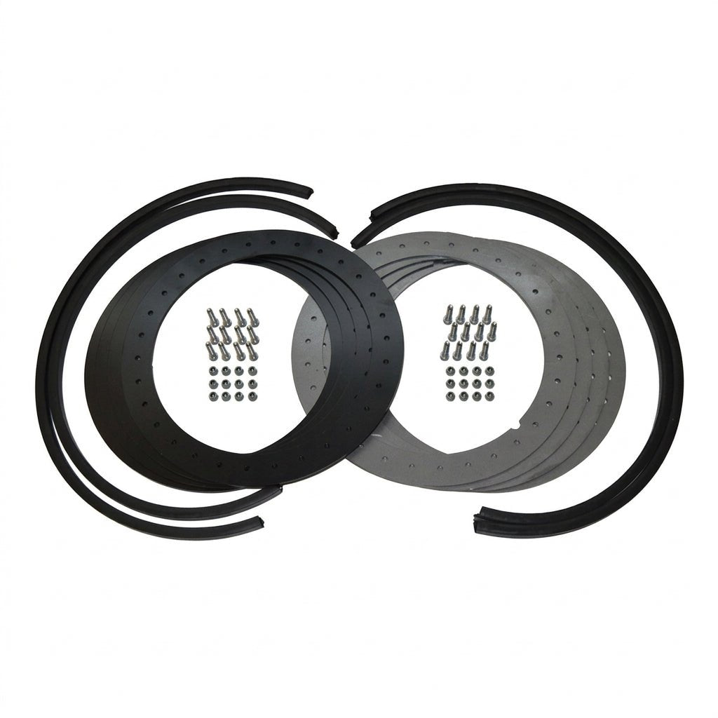 KIT FLANGE ANTISTALLONAMENTO BEADLOCK CON FLANGIA IN ACCIAIO 17″ - Autoricambi4x4