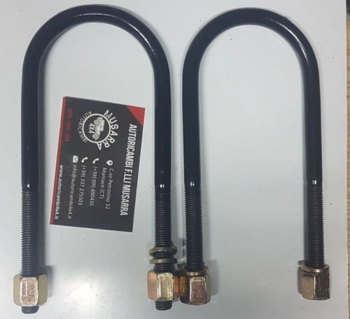 KIT GAFFONI BALESTRA NISSAN lunghi (lunghezza 20cm) - Autoricambi4x4